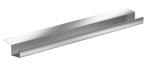 Kastendachrinne Simpel RG 70 Aluminium natur